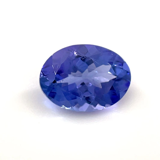 PG-176-8-1 Tanzanite 5.6 x 7.7 MM Oval 1.03cts