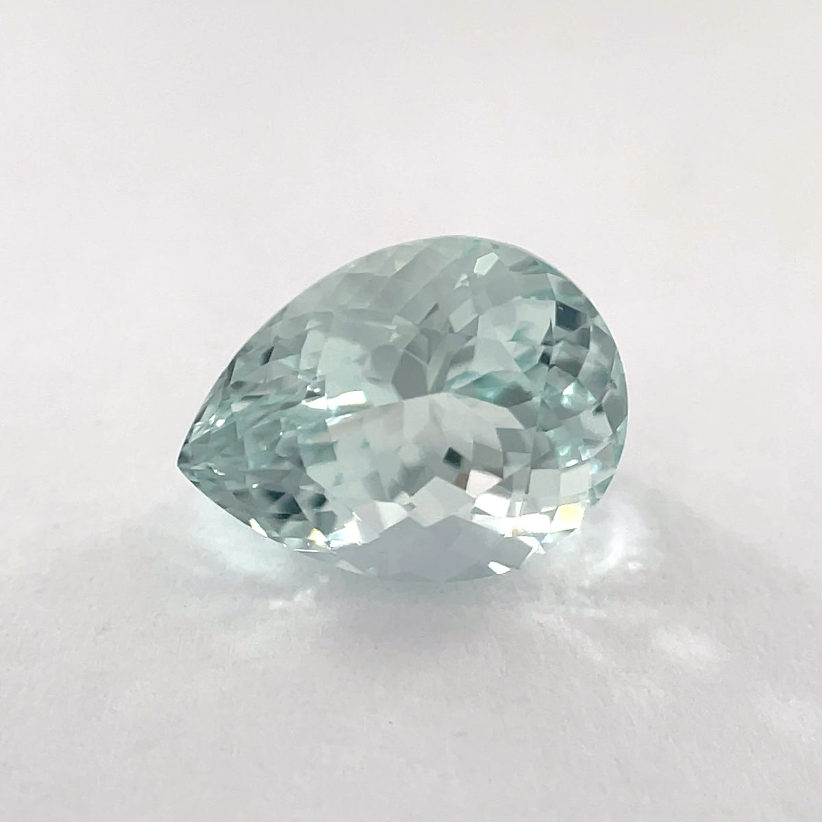 PG-180-N-11 Aquamarine 7.3 x 9.6 MM Pear 2.12cts