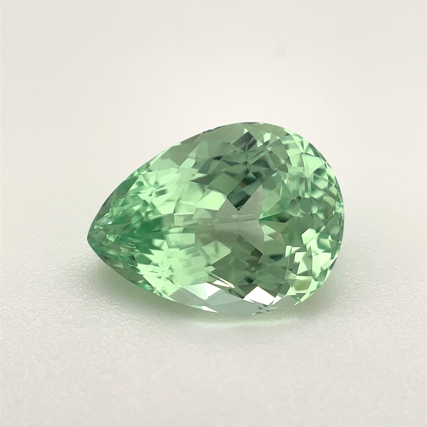 PG-183-17-1 Merelani Mint Garnet 8.2 x 10.9 MM Pear
