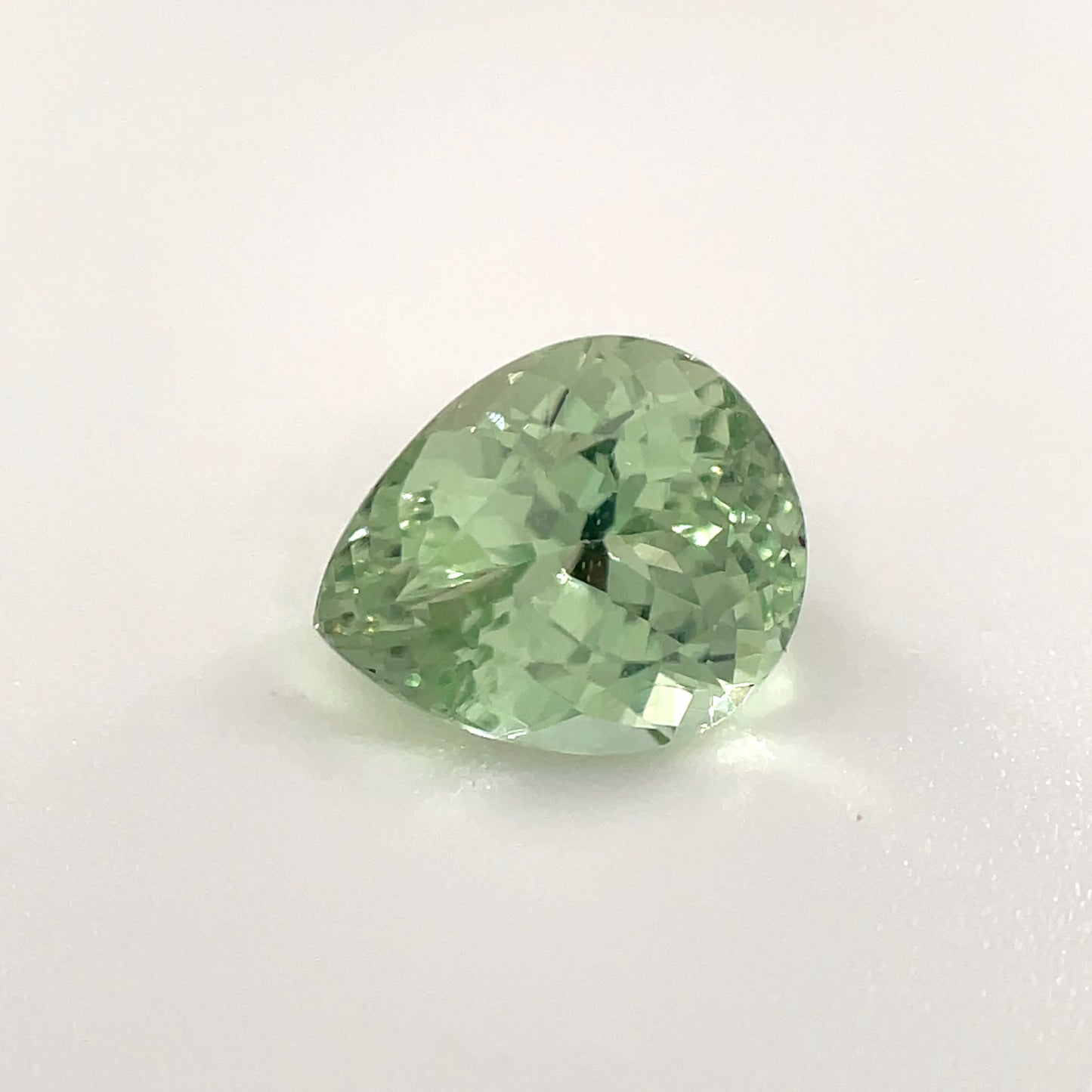 PG-183-18-1 Merelani Mint Garnet 6.8 x 8.1 MM Pear 2.02cts