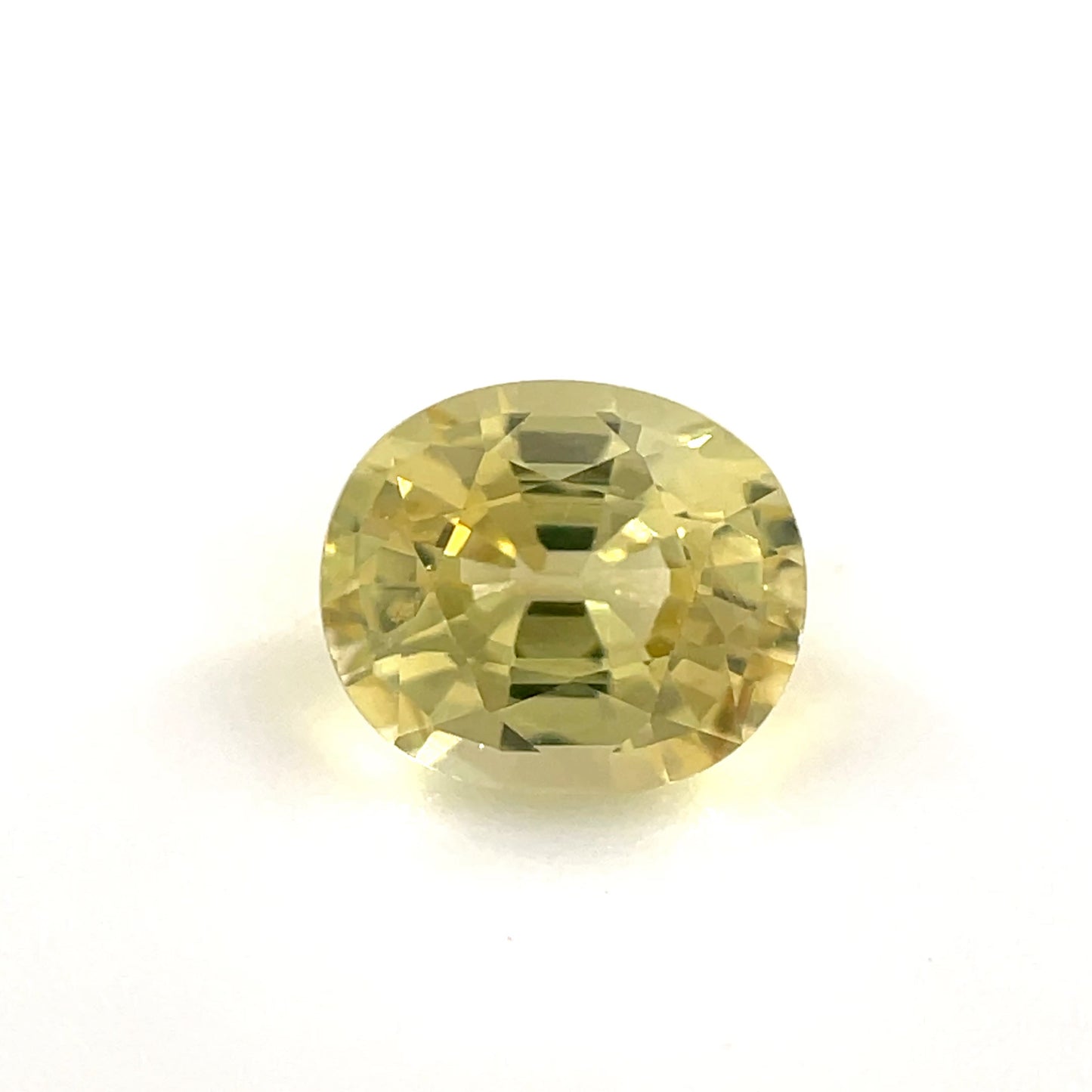 PG-187-432-MJ Chrysoberyl 5.7 x 7.8 MM Oval 1.34cts