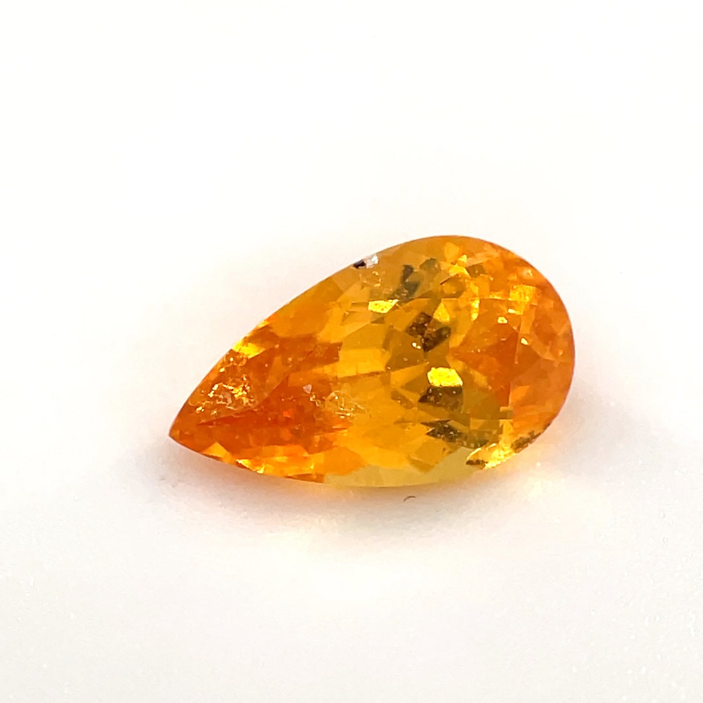 PG-190-41-1 Spessartite 5.3 x 9.1 MM Pear 1.35cts