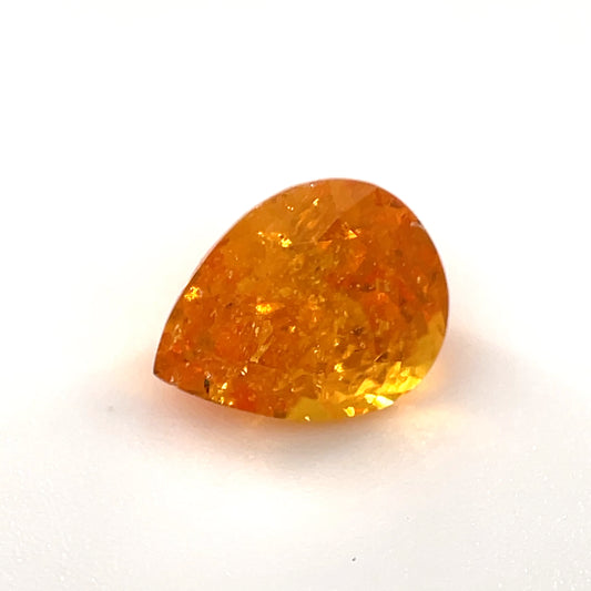 PG-190-43 Spessartite 6 x 7.7 MM Pear 1.66cts