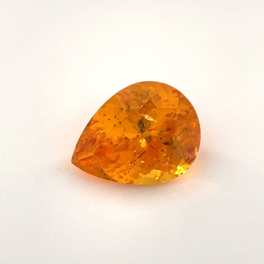 PG-190-46 Spessartite 6.2 x 8 MM Pear 1.51cts