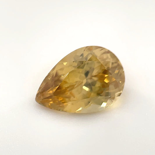 PG-200-72 Tanzanian Zircon 6.8 x 9.6 MM Pear 2.61cts