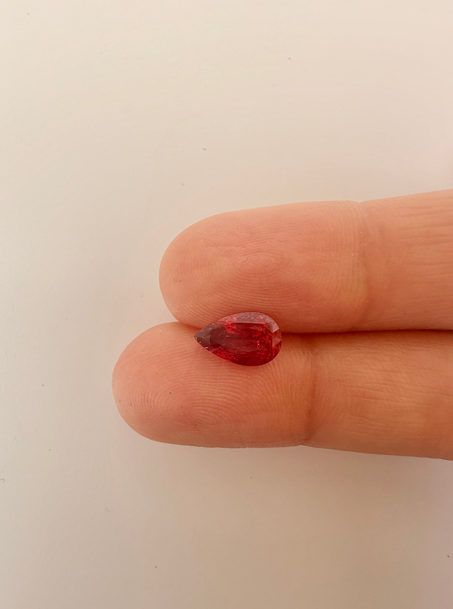 PG-209-2-1 Mahenge Spinel 5.7 x 9.2 MM Pear 1.62cts
