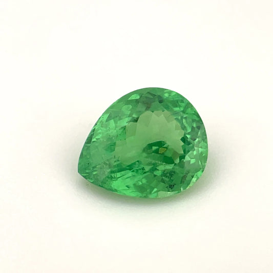 PG-209-36-1 Tsavorite 6.9 x 8.2 MM Pear 1.8cts
