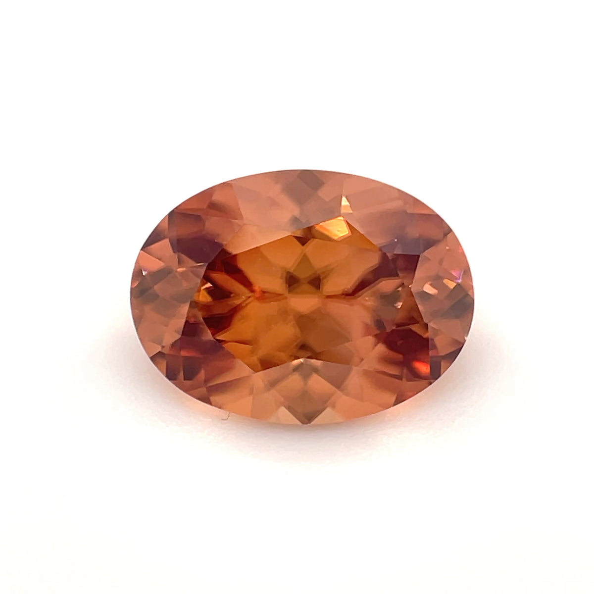 PG-209-9-2 Tanzanian Zircon 7.2 x 9.8 MM Oval 3.07cts