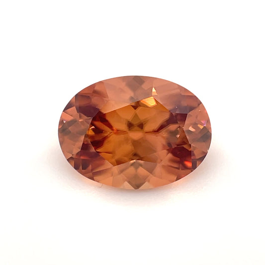 PG-209-9-2 Tanzanian Zircon 7.2 x 9.8 MM Oval 3.07cts