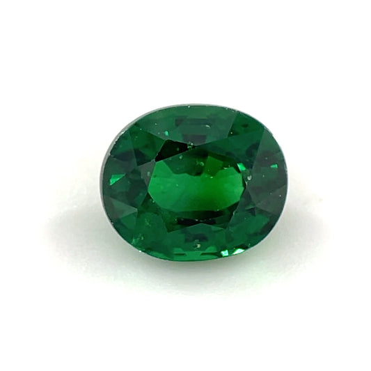 PG-21-14X-2 Tsavorite 5.3 x 6.3 MM Oval 1.04cts