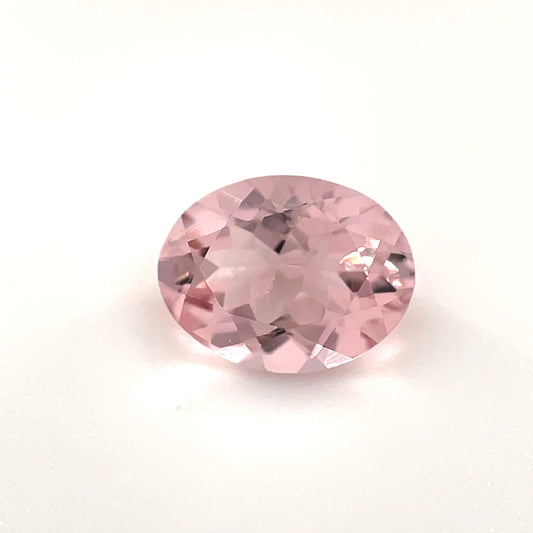 PG-214-20 Morganite 6.4 x 8.4 MM Oval 1.23cts