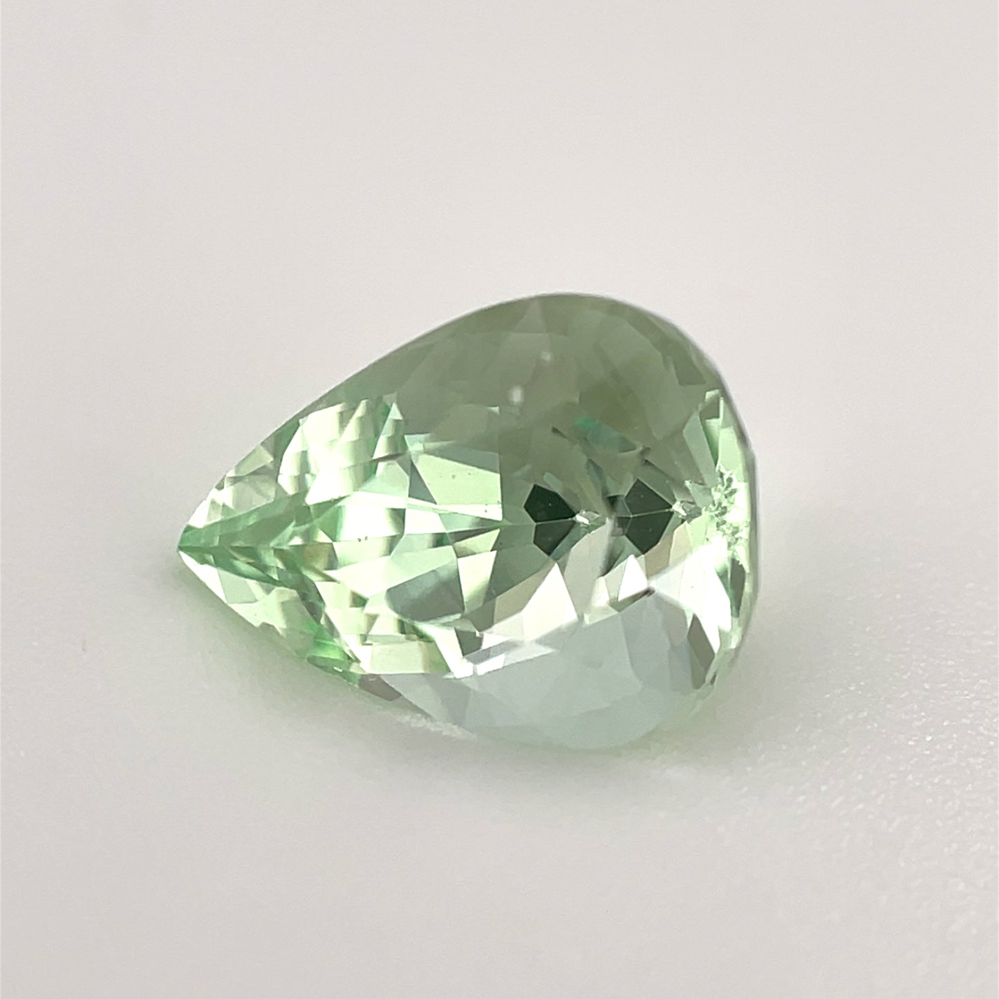 PG-234-21-2 Merelani Mint Garnet 6.8 x 9.3 MM Pear