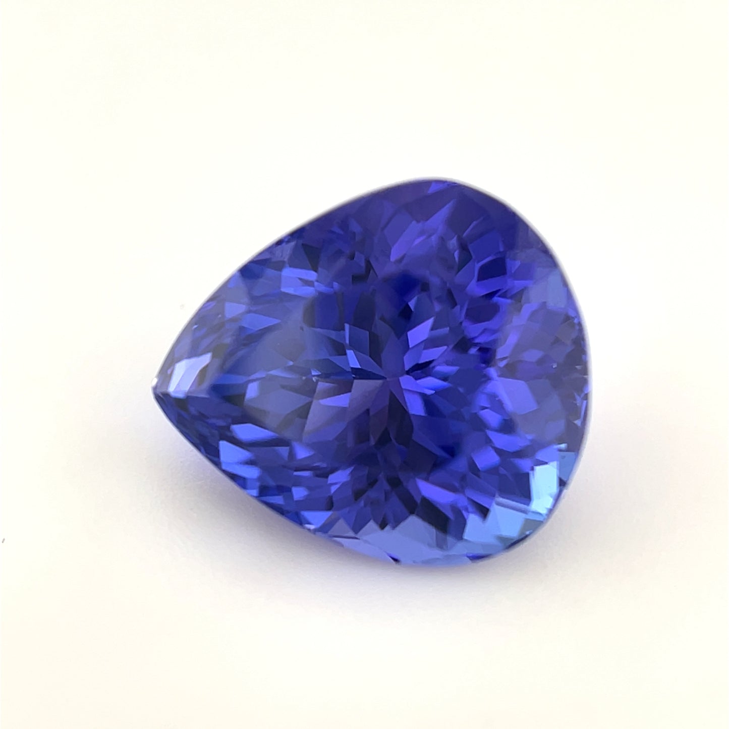 PG-243-28-1 Tanzanite 9.8 x 11.2 MM Pear