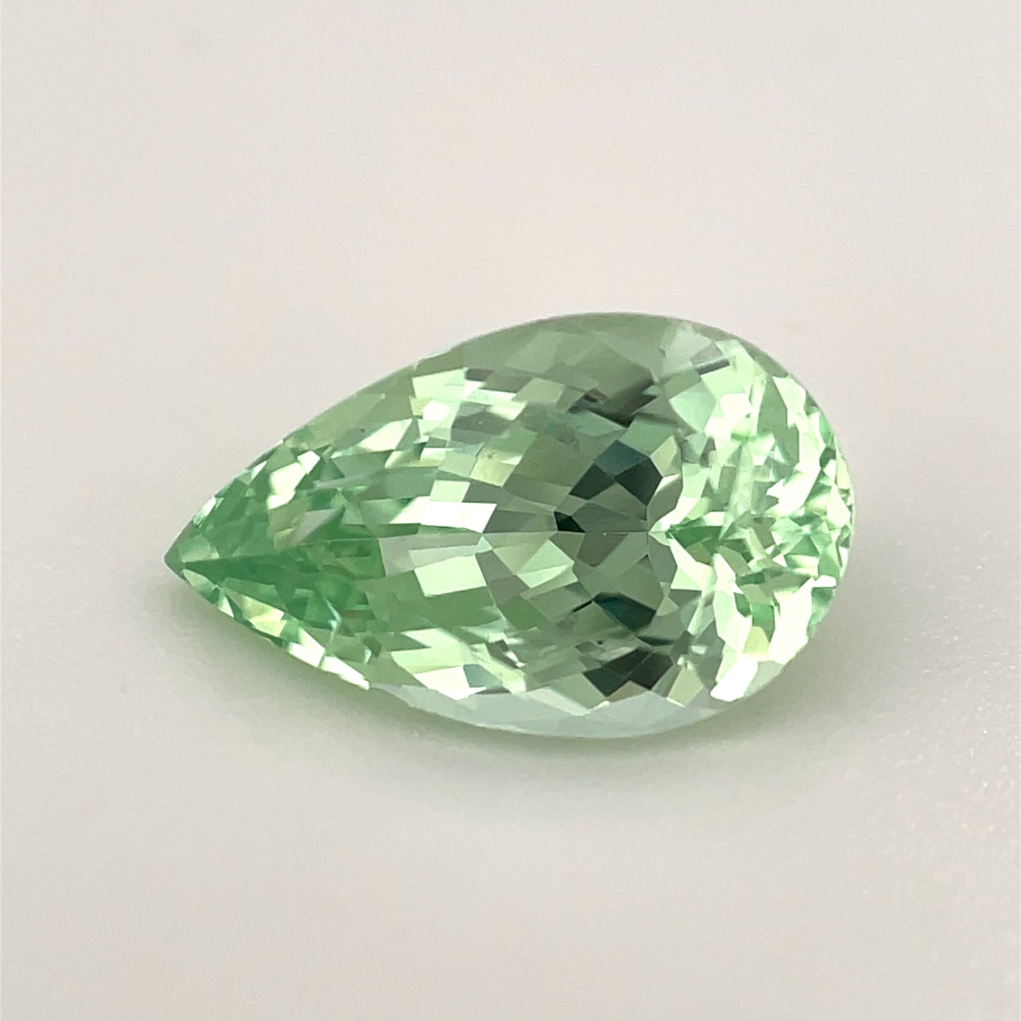 PG-246-19-2 Merelani Mint Garnet 6.4 x 10.6 MM Pear