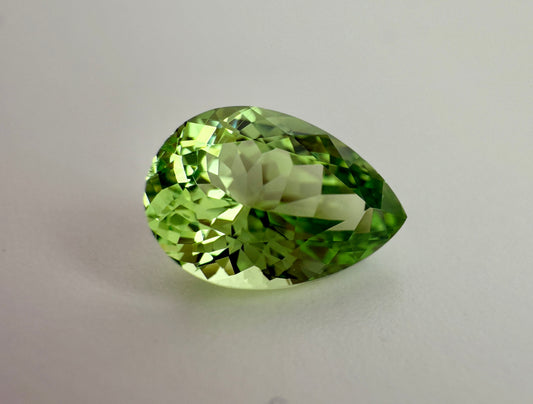 PG-246-46-1 Merelani Mint Garnet 6.3 x 8.8 MM Pear 1.75cts