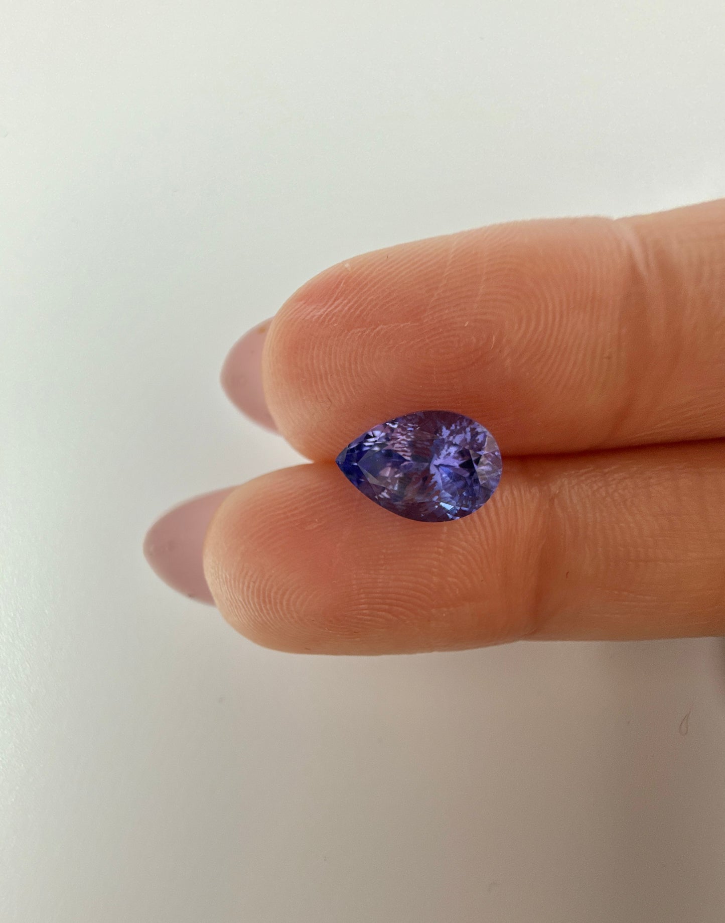 PG-254-12-2 Tanzanite 6.7 x 9.7 MM Pear 2.03cts
