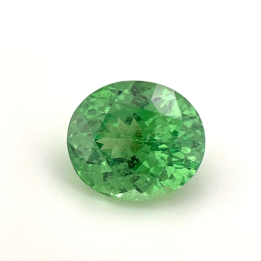 PG-254-4-1 Tsavorite 7.1 x 8.2 MM Oval
