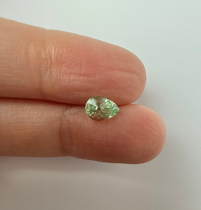 PG-263-6-1 Merelani Mint Garnet 5.1 x 7 MM Pear 1.01cts