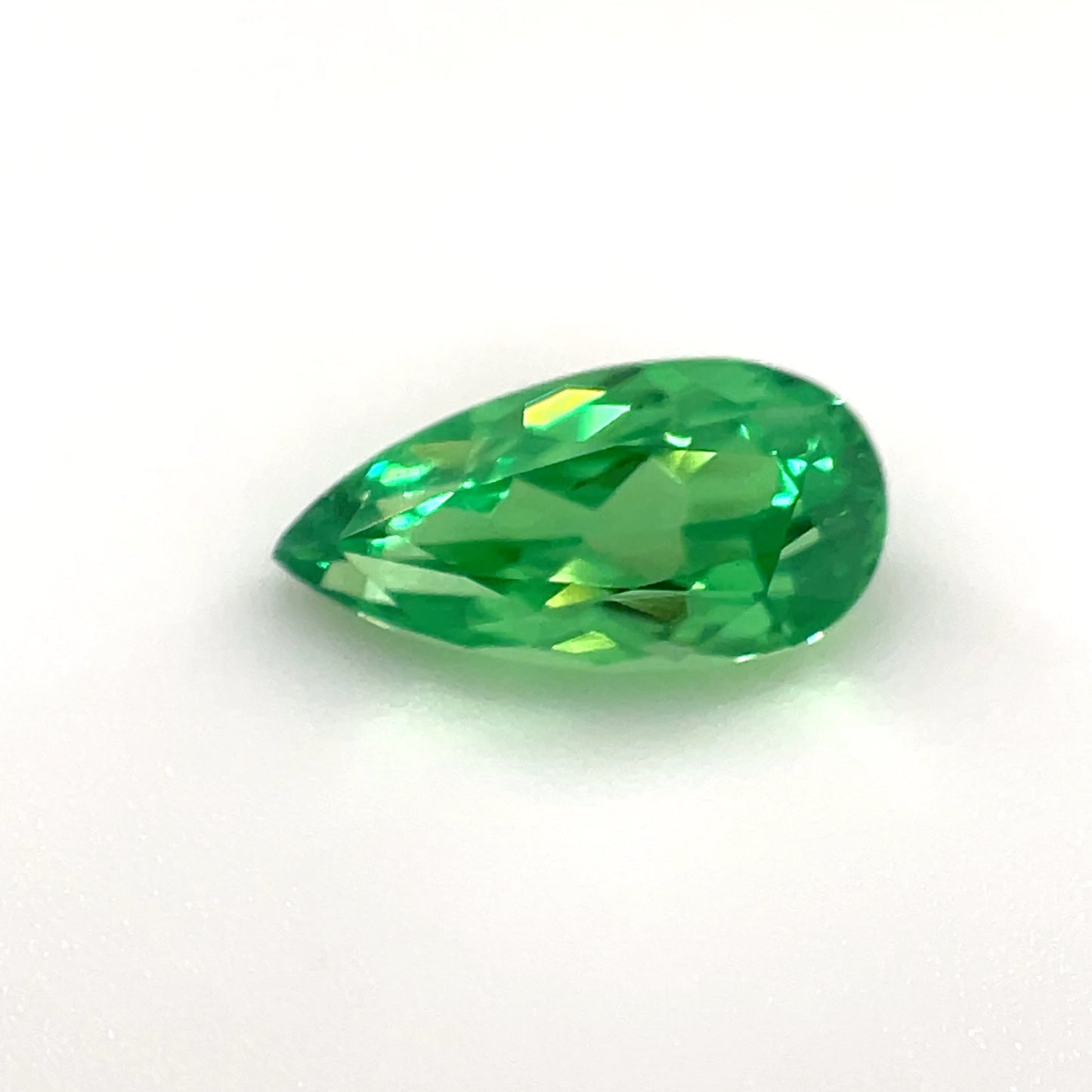 PG-282-11-2 Tsavorite 5 x 9.8 MM Pear 1.54cts