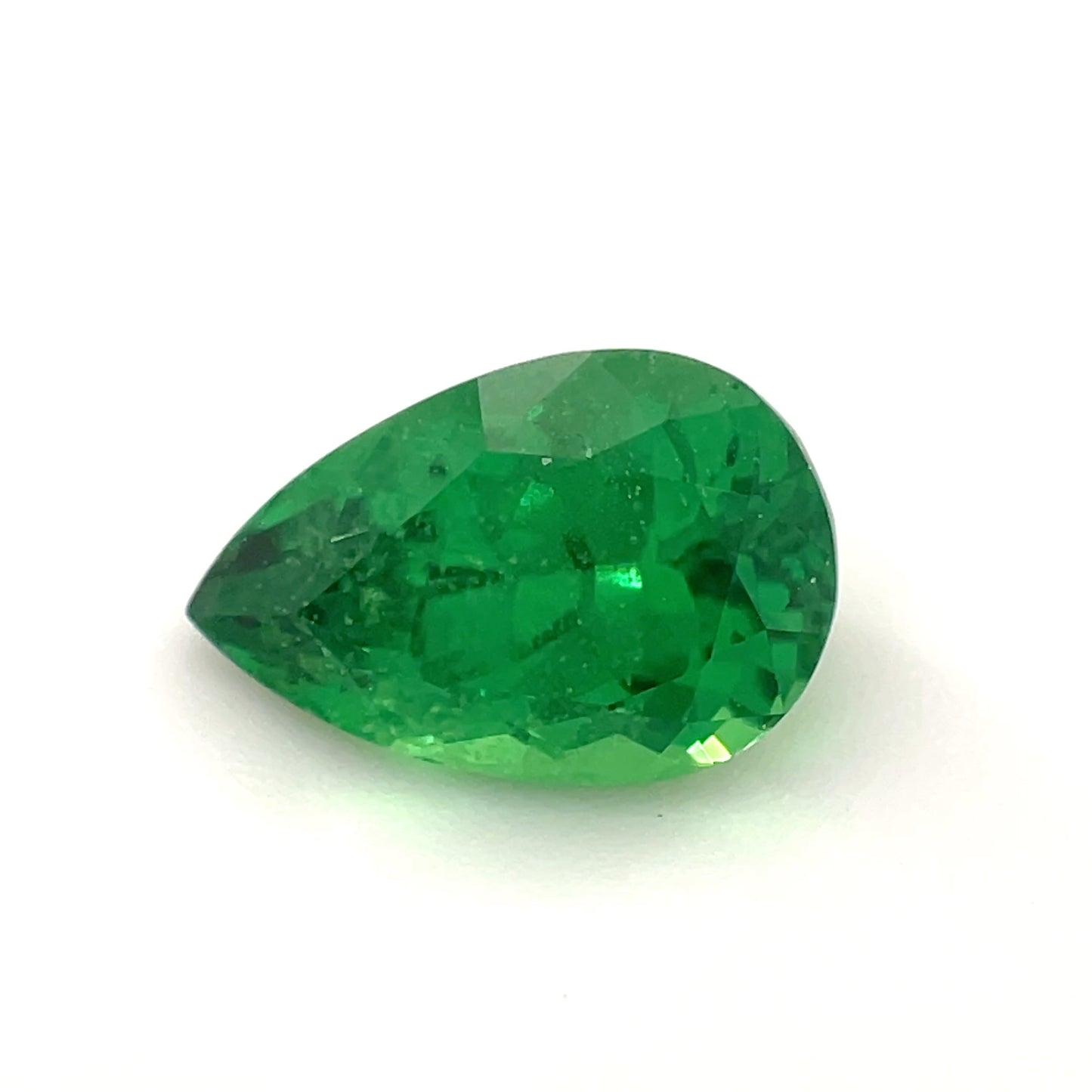PG-282-69 Tsavorite 6.4 x 9.6 MM Pear 2.14cts