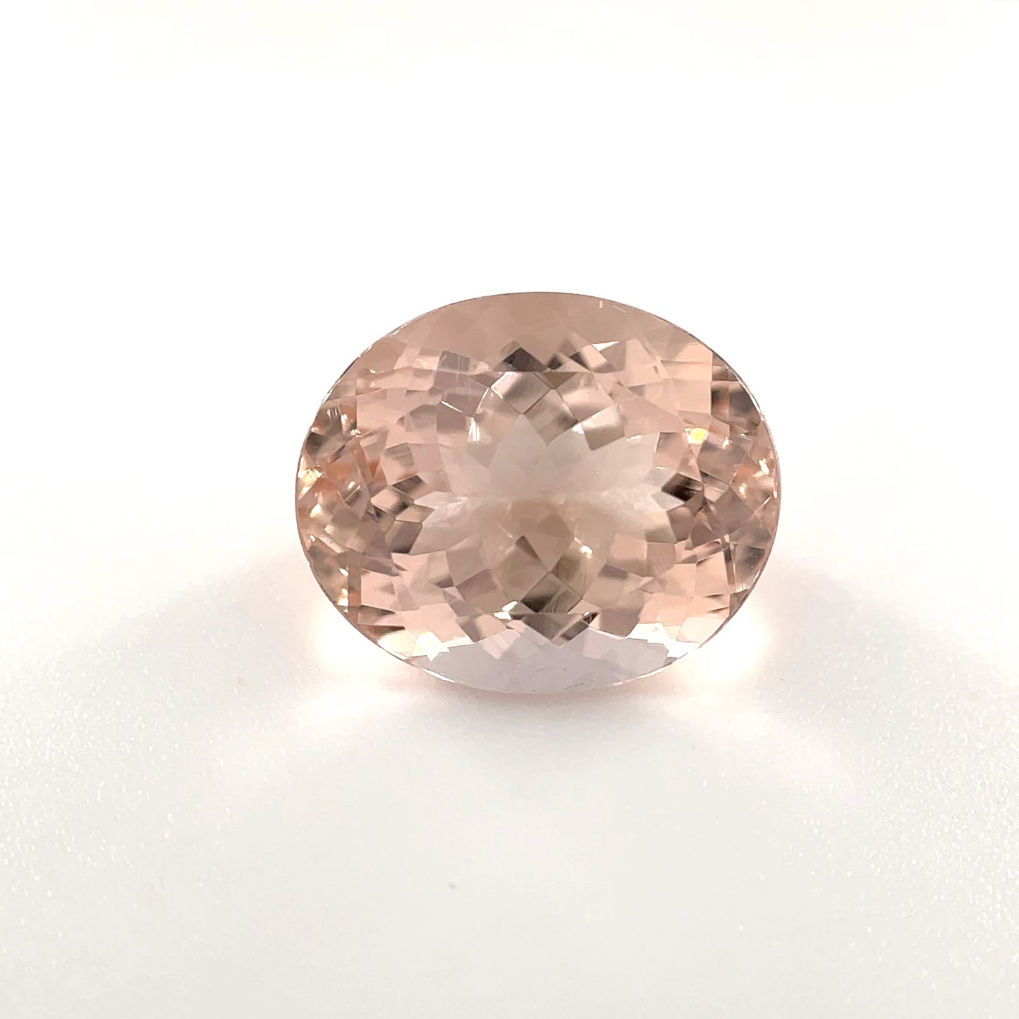 PG-283-111-WO Morganite 9.9 x 11.9 MM Oval 4.64cts