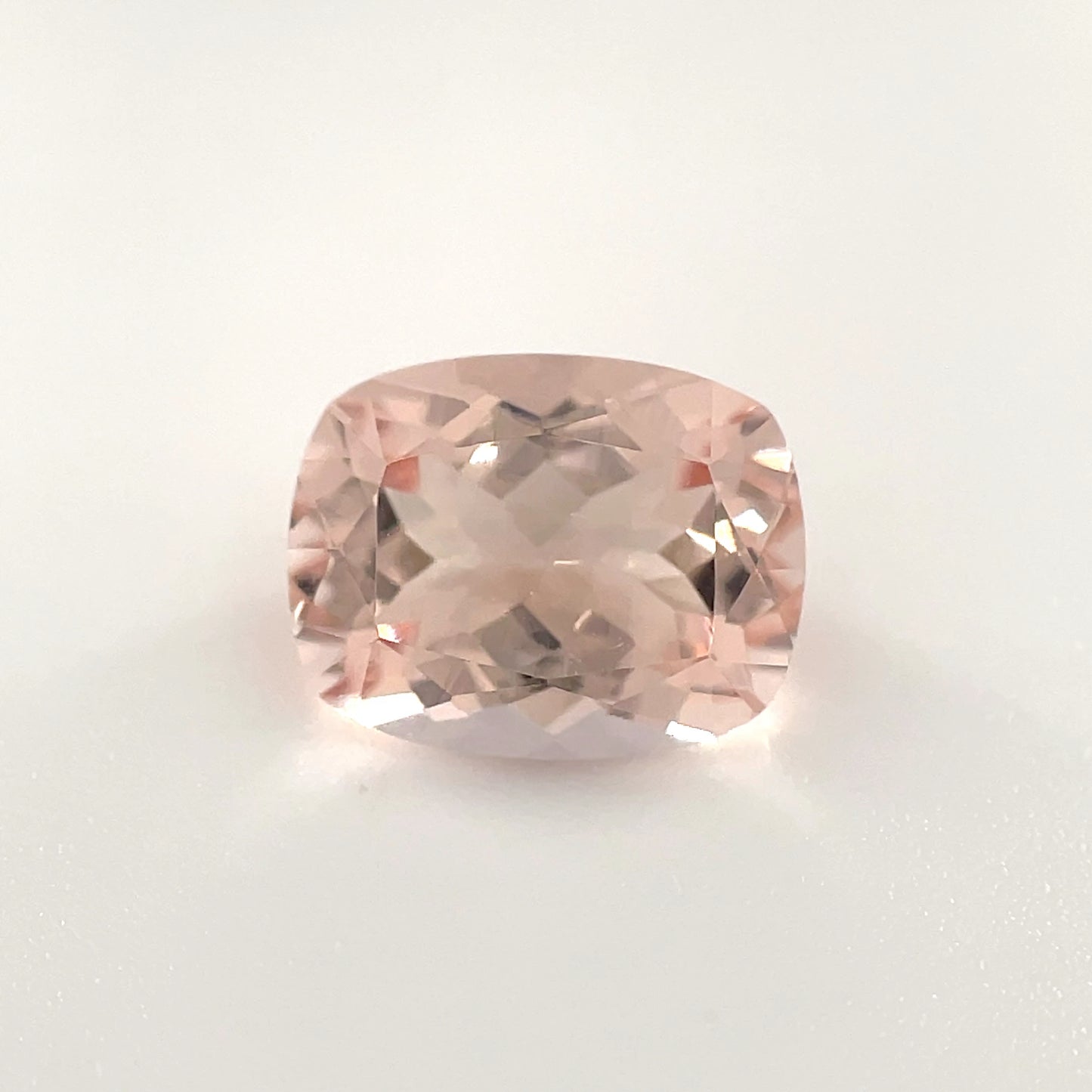 PG-283-23-WO Morganite 7.1 x 9 MM Cushion 2.01cts