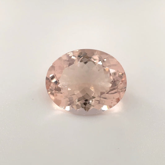 PG-283-37-MN Morganite 8.9 x 10.9 MM Oval 2.77cts