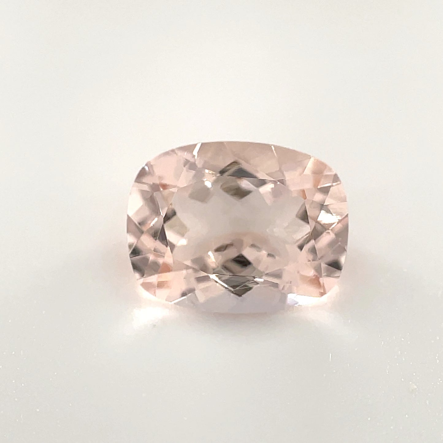 PG-283-6 Morganite 6.9 x 8.9 MM Cushion 1.71cts