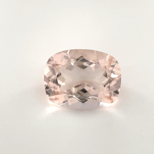 PG-283-6 Morganite 6.9 x 8.9 MM Cushion 1.71cts