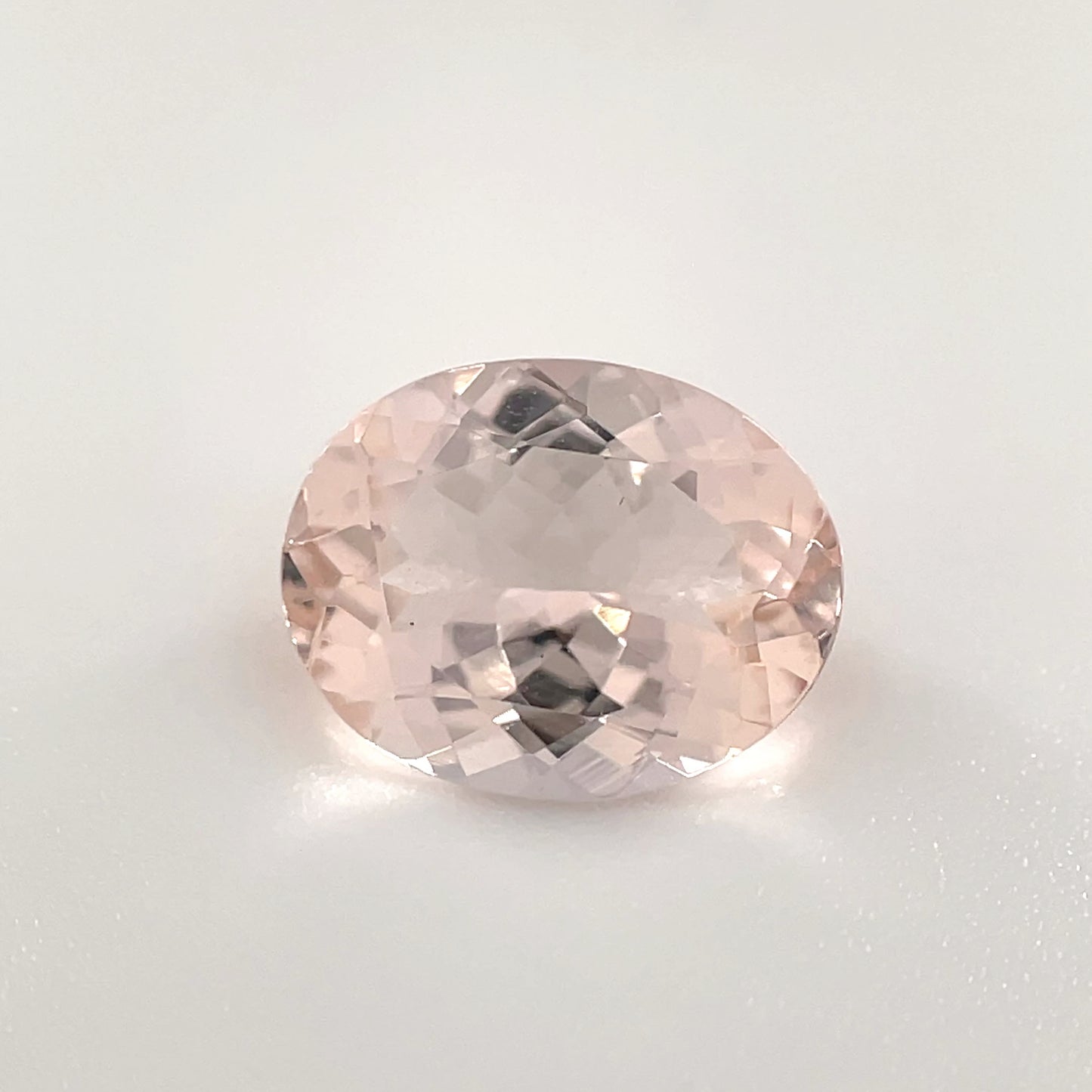 PG-283-65-MN Morganite 7 x 8.9 MM Oval 3.24cts
