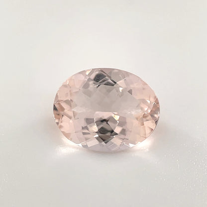 PG-283-65-MN Morganite 7 x 8.9 MM Oval 3.24cts