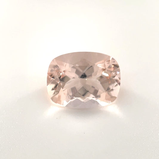 PG-283-8 Morganite 6.9 x 8.8 MM Cushion 1.74cts