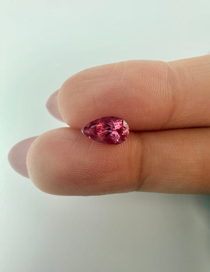 PG-292-10-2 Mahenge Spinel 5 x 8.6 MM Pear 1.16cts