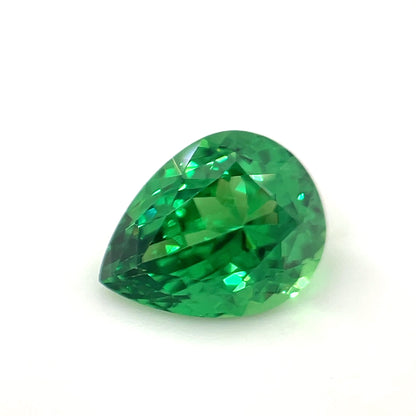 PG-292-55-1 Tsavorite 7.3 x 9.3 MM Pear 2.25cts