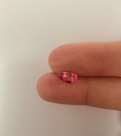PG-292-9-2 Mahenge Spinel 4.8 x 8.6 MM Pear 1.09cts