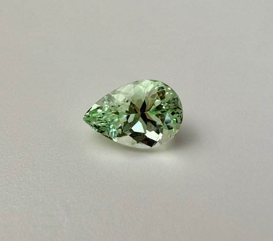 PG-294-11-2 Merelani Mint Garnet 5.2 x 7.6 MM Pear 1.12cts
