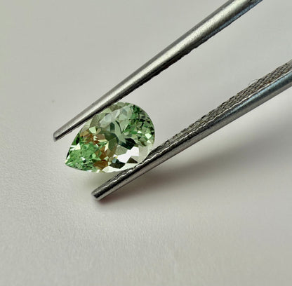 PG-294-11-2 Merelani Mint Garnet 5.2 x 7.6 MM Pear 1.12cts