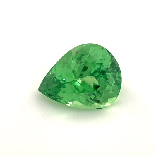 PG-294-27-2 Tsavorite 7.0 x 8.6 MM Cushion 2.15cts