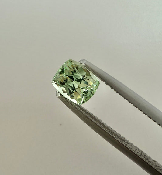 PG-294-5-3 Merelani Mint Garnet 4.9 x 5.9 MM Cushion 1.02cts