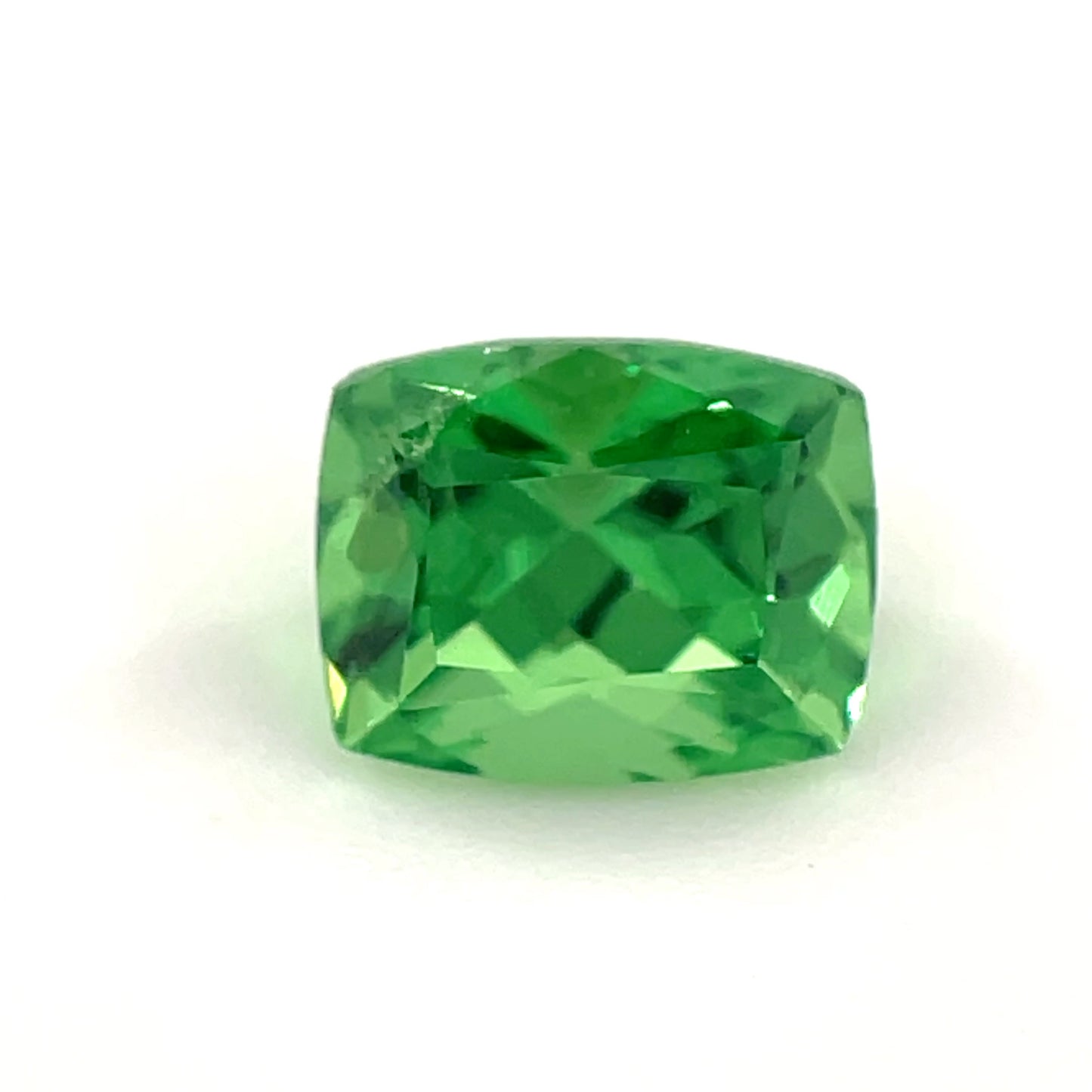 PG-296-10-1 Tsavorite 4.9 x 6.2 MM Cushion 1.1cts