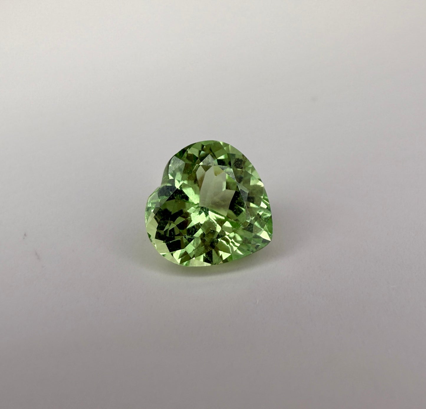 PG-297-15-1 Merelani Mint Garnet 7.4 x 7.5 MM Heart 1.66cts