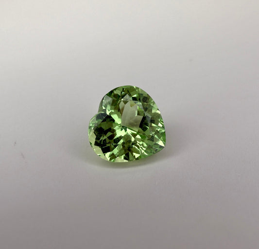 PG-297-15-1 Merelani Mint Garnet 7.4 x 7.5 MM Heart 1.66cts