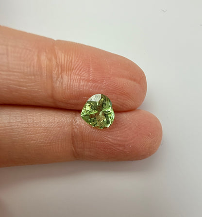 PG-152-15-1 Merelani Mint Garnet 6.2 x 7 MM Oval 1.61cts