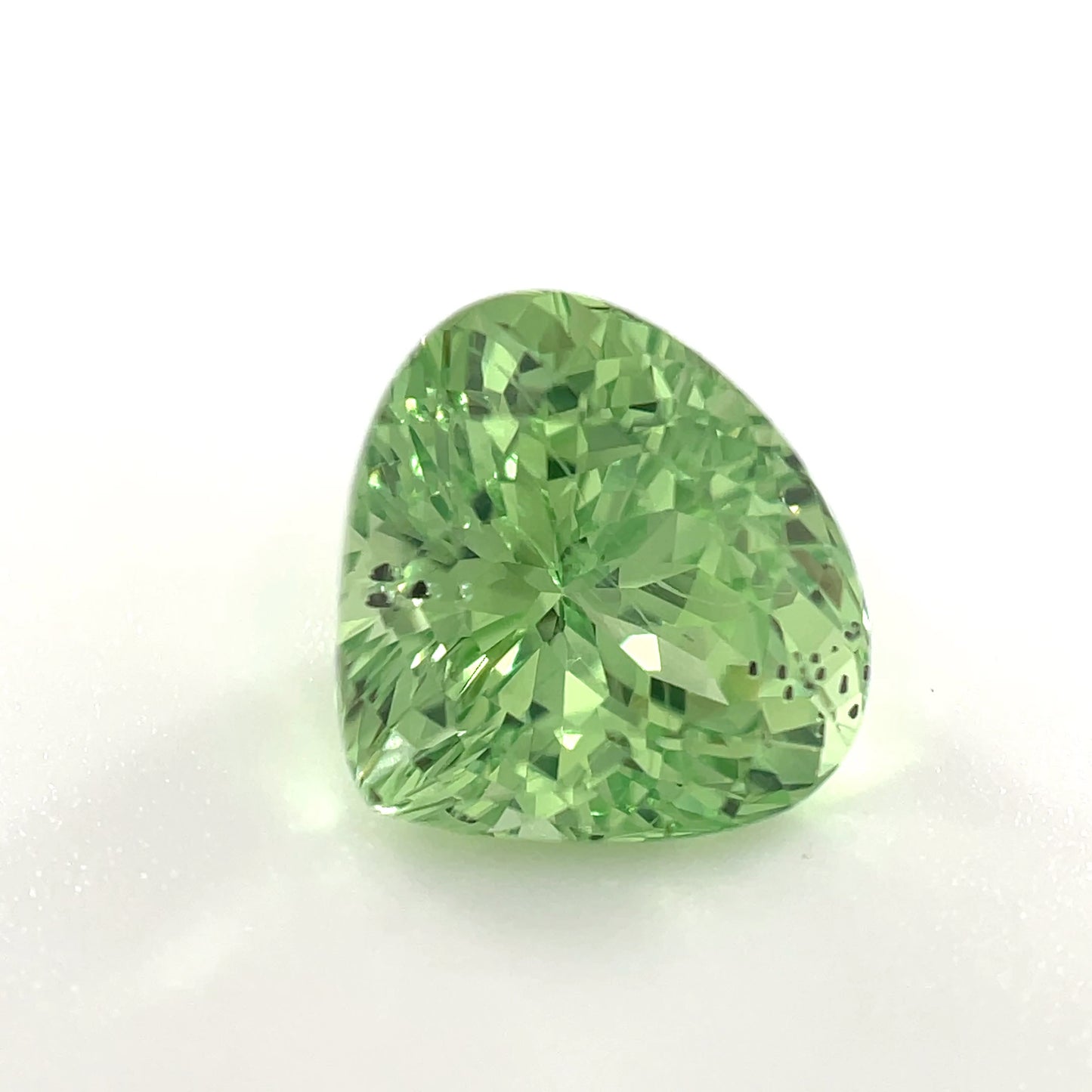 PG-297-32-1 Merelani Mint Garnet 8.5 x 9.3 MM Pear