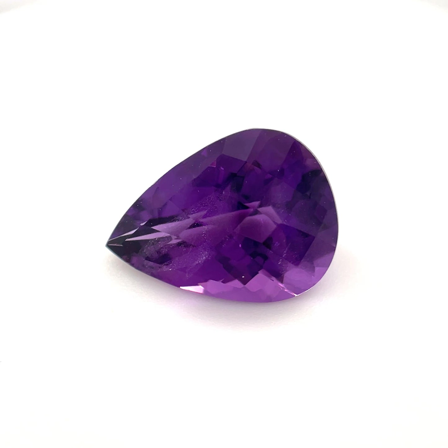PG-298-42-MO Rwanda Amethyst 10.2 x 13.9 MM Pear 4.74cts
