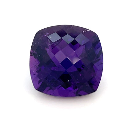 PG-298-75-WO Rwanda Amethyst 17.5 MM Cushion 22.11cts