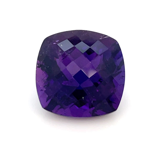 PG-298-75-WO Rwanda Amethyst 17.5 MM Cushion 22.11cts