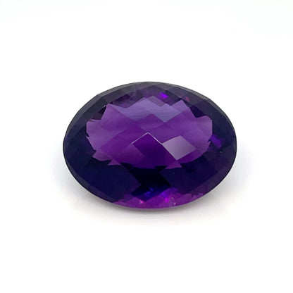PG-298-77-WO Rwanda Amethyst 17.9 x 20.0 MM Oval 25.02cts