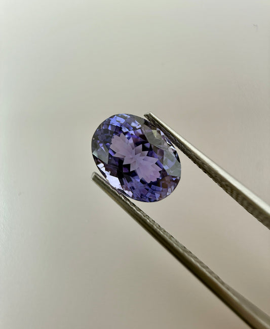 PG-30-23-8 Tanzanite 7.5 x 10.2 MM Oval 3.03cts