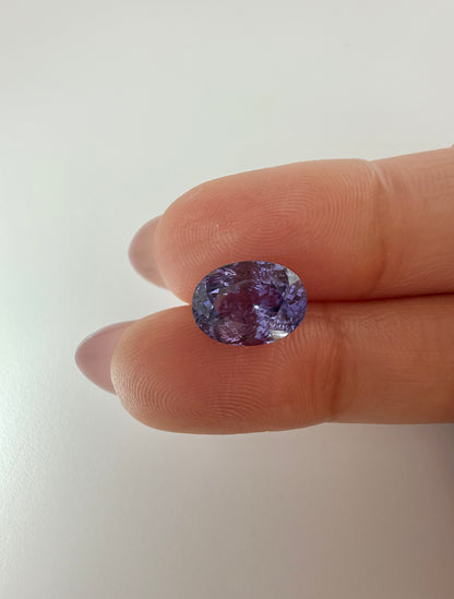 PG-30-23-8 Tanzanite 7.5 x 10.2 MM Oval 3.03cts
